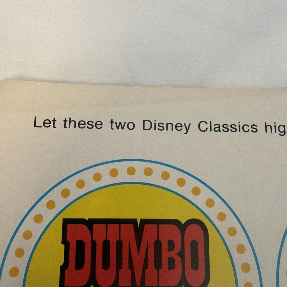 Walt Disney Co Original 1972-1975 16mm Film Rental & Educational Catalog Lot X 2